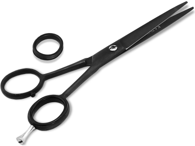 Premium Haarschere Friseurschere Black Haarschneideschere fr einen perfekten Haarschnitt