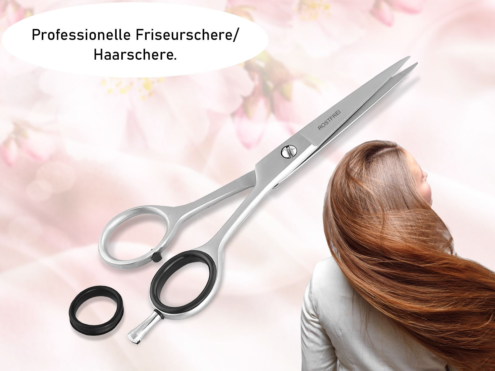 cm Rostfrei Profi Haarschneideschere mit Friseurschere Edelstahl 13,97 Scharfer perfekten Schneide einen für 81352744 Haarschere Haarschnitt