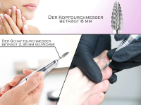 Frser fr Gelngel Bit Schleifkrper Grob Kreuzverzahnung Konus Hartmetall Schleifer Nagelfrser fr Manikre Pedikre Frseraufsatz