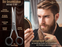 Bartschere Haarschere Friseurschere 5 Zoll