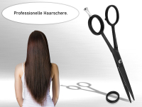 Premium Haarschere Friseurschere Black Haarschneideschere fr einen perfekten Haarschnitt