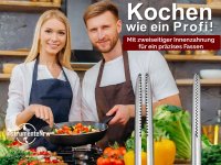 Kchenpinzette Grillpinzette Kochpinzette gerade 10,5 cm