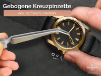 Kreuzpinzette Feinmechaniker Feine Gebogene Pinzette Ltpinzette 15 cm Spitzpinzette Ohne Innenzahnung