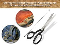 Linkshnder Haushaltsschere Kchenschere Schere 13 cm Rostfreies Edelstahl Papierschere Bastelschere Allzweckschere fr Arbeiten Rund im Haushalt